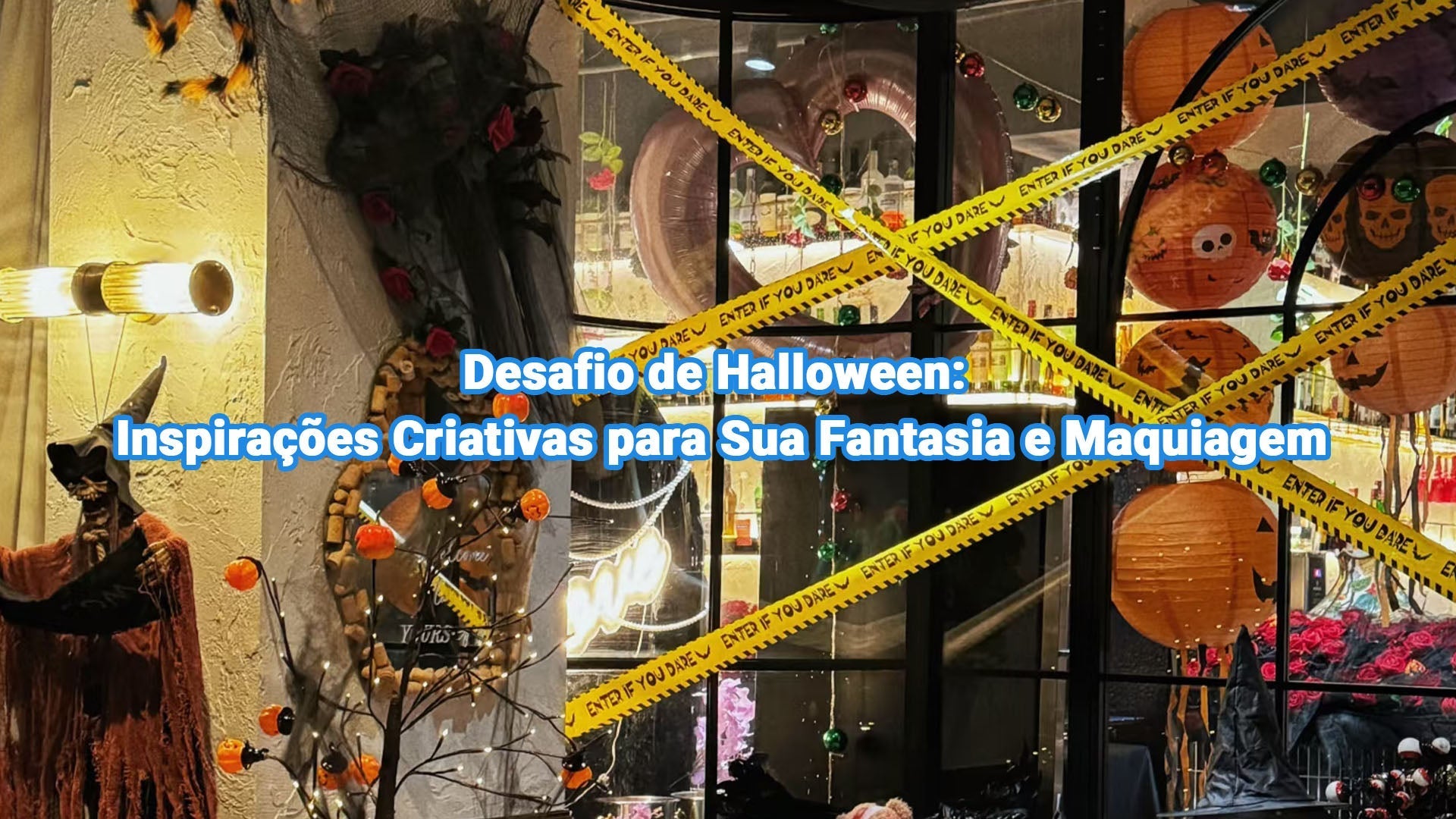 Desafio de Halloween: Inspirações Criativas para Sua Fantasia e Maquiagem