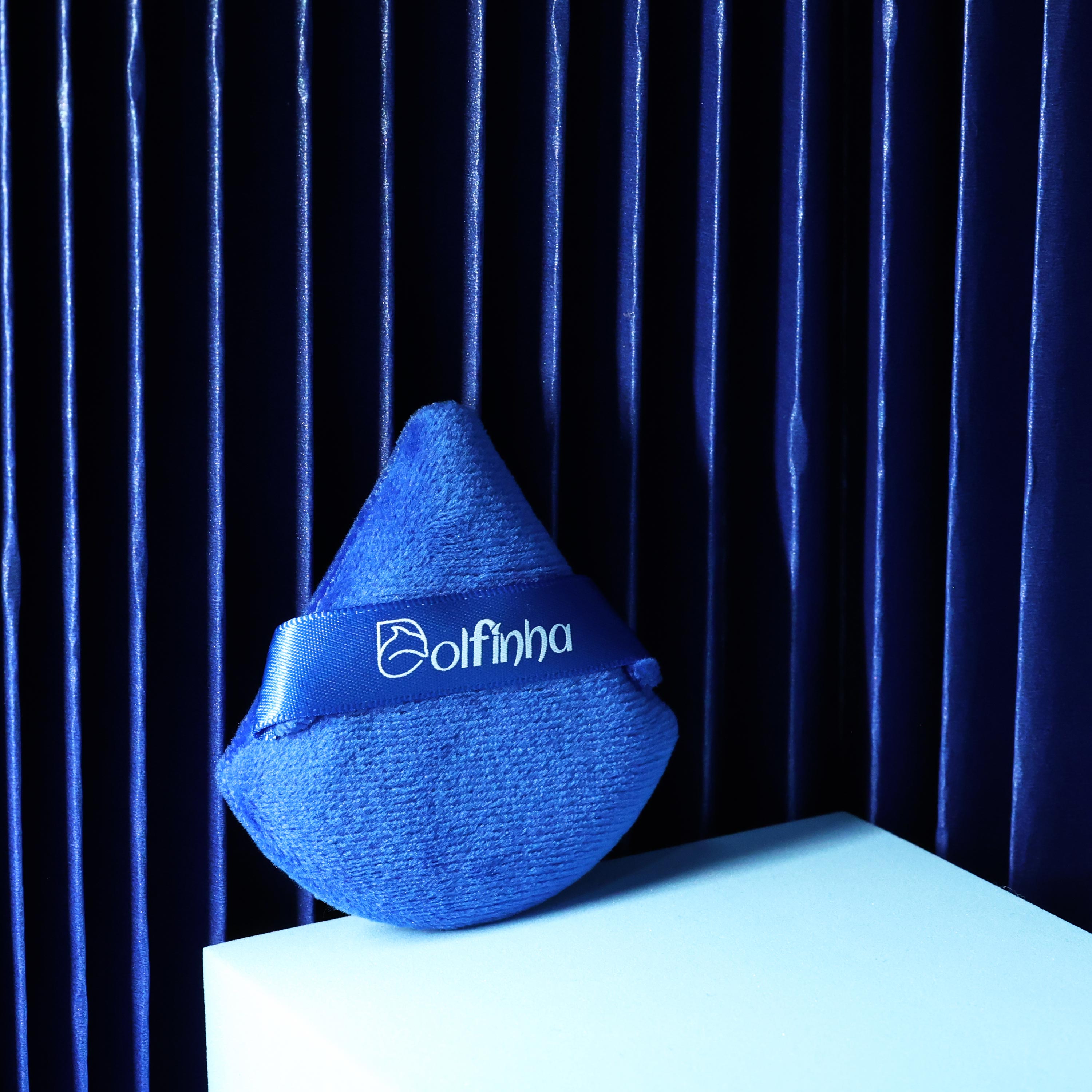 Esponja puff de veludo - Dolfinha