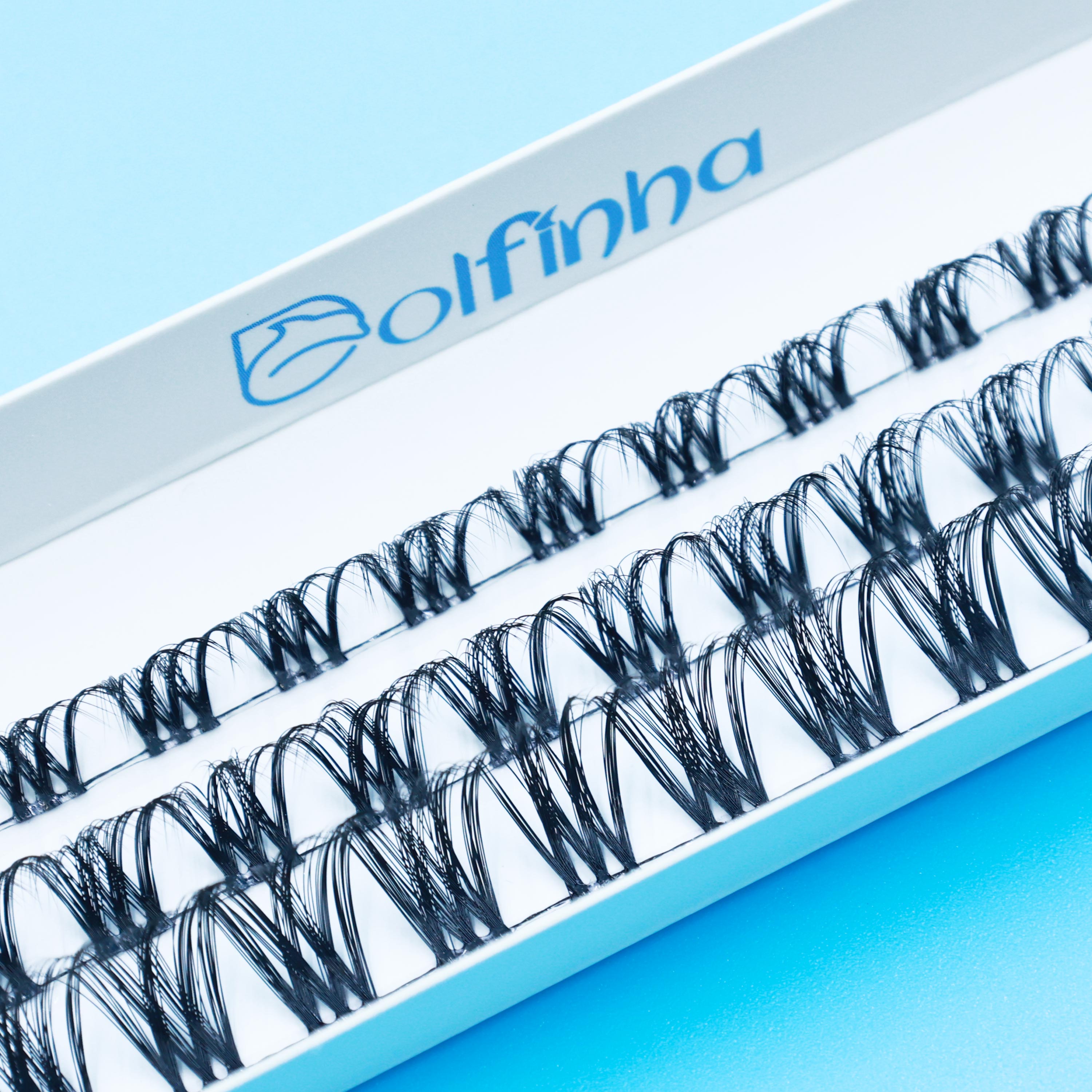 cílios tufinho de seda