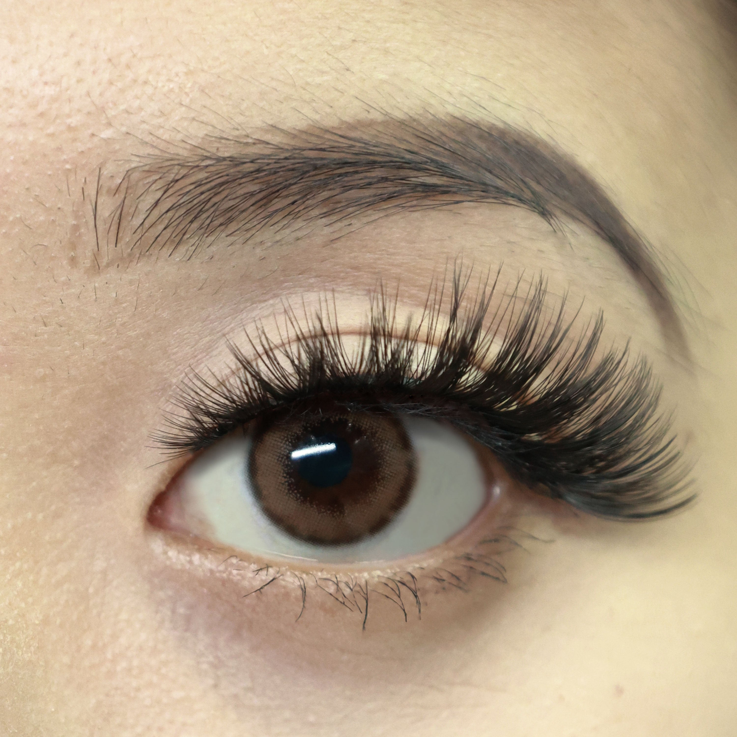 Cílios Postiços Naturais Linha Gatinha GM02 Efeitos 3D- Dolfinha - Dolfinha