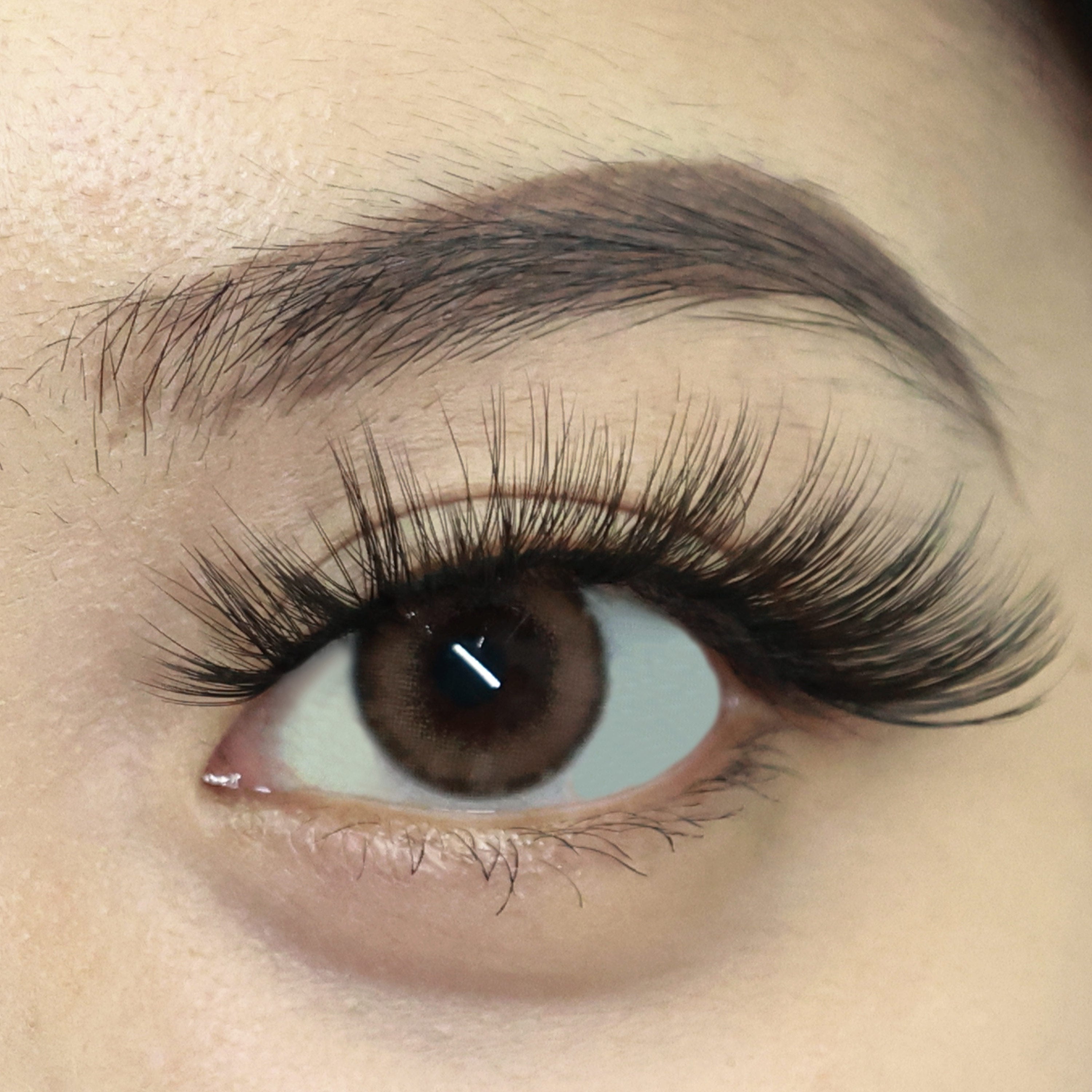 Cílios Postiços Naturais Linha Gatinha GE01 Efeitos 3D- Dolfinha - Dolfinha